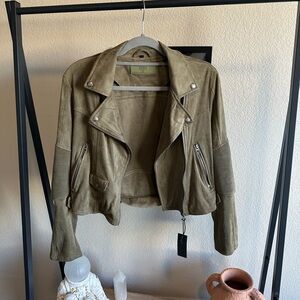 NWT Blank NYC Moto Jacket in Smokey Sage